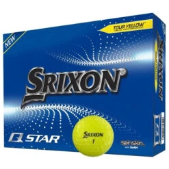 Srixon Q-Star Golf Balls -Golf Club Sales Q StarYellow0