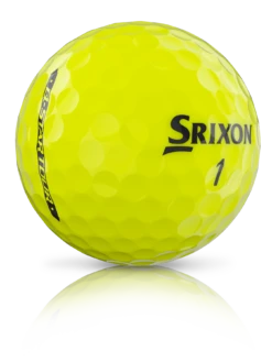 Srixon Q-Star Tour Series Golf Balls -Golf Club Sales QST4 MONEY YELLOW REFLECTION