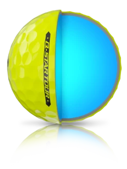 Srixon Q-Star Tour Series Golf Balls -Golf Club Sales QST4 QUARTER YELLOW REFLECTION
