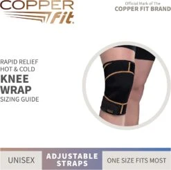 Copper Fit Rapid Relief Knee Wrap -Golf Club Sales RapidReliefKnee 3