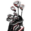 Powerbilt Grand Slam Complete Golf Set Red Series -Golf Club Sales Red Set