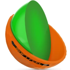 Srixon Soft Feel Brite Matte Color Golf Balls -Golf Club Sales SOFTFEEL13 BRITEORANGE FLIPPEDCORE Reflection