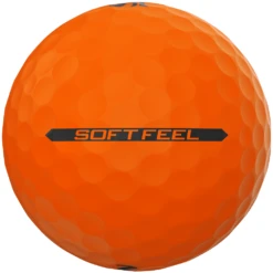 Srixon Soft Feel Brite Matte Color Golf Balls -Golf Club Sales SOFTFEEL13BRITEORANGE SIDEMARK