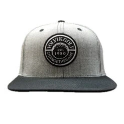Volvik Golf VSB Snapback Hat / Cap -Golf Club Sales Snapback VSB 18 Grey Black 3