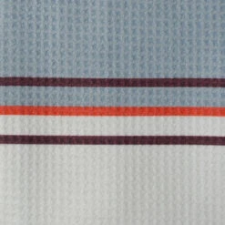 Sun Mountain Sonnenalp Mid-Stripe Golf Towel -Golf Club Sales Sonnenalp TOWELWHITECADETBRICKcopy