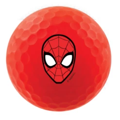 Volvik Marvel Vivid Marvel X Character Golf Balls -Golf Club Sales Spider Man Ball Red