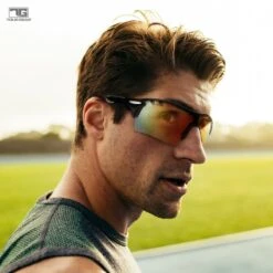 Tour Gear Gloss Black Interchangeable Sunglasses (with 5 Lense) -Golf Club Sales SunlgassesInterchangableLens 5