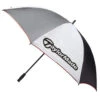 TaylorMade 60" Single Canopy Umbrella - White & Black -Golf Club Sales TaylormadeTMUmbrellaHireko