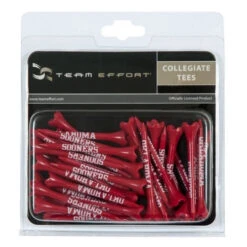 WinCraft Team Effort Collegiate Golf Tees 40 Pack -Golf Club Sales Tees Oklahoma