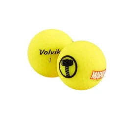 Volvik Marvel Vivid Marvel X Character Golf Balls -Golf Club Sales Thor Ball