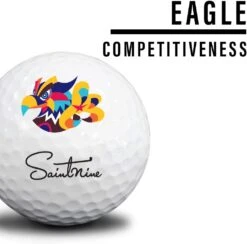 Saintnine U-Pro Urethane Golf Balls 12 Saintnine U-Pro Urethane Golf Balls -Golf Club Sales U ProWhite3