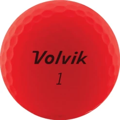 Volvik Vivid Focus Matte Finish Golf Balls -Golf Club Sales Vivid Red 00b20008 57e1 43b3 a4f2 f0323f2970a4