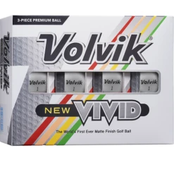 Volvik Vivid Matte Finish Golf Balls - Dozen -Golf Club Sales Vivid W