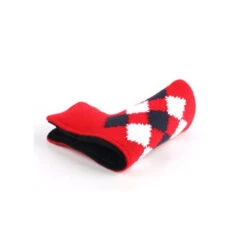Volf Golf Classic Knit Putter Cover - Red -Golf Club Sales VolfGolfHeadcovers RedKnitPutter3