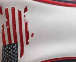 Volf Golf Red White Blue Leather USA Headcovers -Golf Club Sales VolfGolfHeadcovers USADriver4
