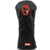 Volvik Marvel Leather Driver Headcovers 1 Volvik Marvel Leather Driver Headcovers -Golf Club Sales Volvik MarvelIronmanLeatherHeadcover0