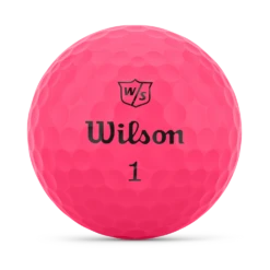 Wilson Staff Duo Soft 2.5 Golf Balls -Golf Club Sales WG2006105 3 Duo Soft BallStamp Pink