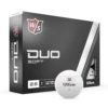Wilson Staff Duo Soft 2.5 Golf Balls -Golf Club Sales WG2006114 9 Duo Soft Standard Ball 12PK Vert RT Lockup