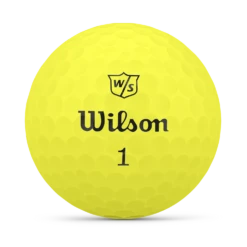 Wilson Staff Duo Soft 2.5 Golf Balls -Golf Club Sales WG2006120 3 Duo Soft BallStamp Yellow
