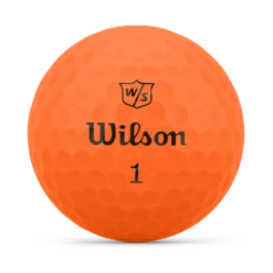 Wilson Staff Duo Soft 2.5 Golf Balls -Golf Club Sales WG2006122 3 Duo Soft BallStamp Orange