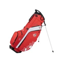 Wilson Staff Golf Feather Lite FL Stand Carry Bags -Golf Club Sales WGB5705RD WS FEATHER RDWHWH