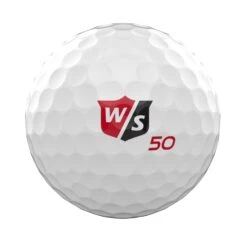 Wilson Staff 50 Elite Golf Balls -Golf Club Sales WGWP17900 2019 50 Elite White BallStamp