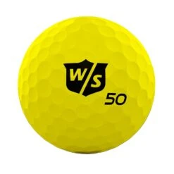 Wilson Staff 50 Elite Golf Balls -Golf Club Sales WGWP17910 2019 50 Elite Yellow BallStamp