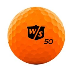 Wilson Staff 50 Elite Golf Balls -Golf Club Sales WGWP17920 2019 50 Elite Orange BallStamp