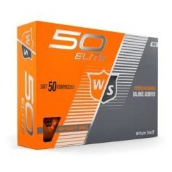 Wilson Staff 50 Elite Golf Balls -Golf Club Sales WGWP17920 2019 50 Elite Orange Right Hero