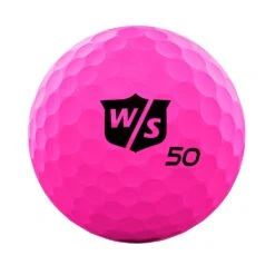 Wilson Staff 50 Elite Golf Balls -Golf Club Sales WGWP17930 2019 50 Elite Pink BallStamp