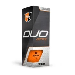 Wilson Staff 2020 Duo Soft Optix Golf Balls -Golf Club Sales WGWP503PO 6 Duo Optix 3 Ball Sleeve Orange.png.cq5dam.web .1200.1200