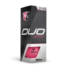 Wilson Staff 2020 Duo Soft Optix Golf Balls -Golf Club Sales WGWP509LO 6 Duo Optix 3 Ball Sleeve Pink.png.cq5dam.web .1200.1200