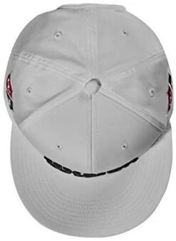 Wilson Staff Golf Flat Brim Tour Caps - Assorted Colors -Golf Club Sales WILSON Flat Brim Hat White 3