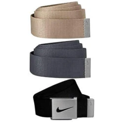 Nike 3-in-1 Web Belt Packs 17 Nike 3-in-1 Web Belt Packs -Golf Club Sales WebBelt BlackKhakiDarkGray