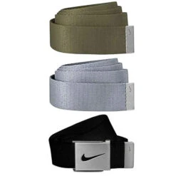 Nike 3-in-1 Web Belt Packs 16 Nike 3-in-1 Web Belt Packs -Golf Club Sales WebBelt BlackOliveLightGray