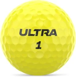 Wilson Ultra Golf Balls - 15 Pack -Golf Club Sales WilsonUltra 2023 Distance Yellow 1