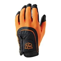 Wilson Staff Fit All Gloves Men's -Golf Club Sales Wilson Staff Fit All Orange Black 0