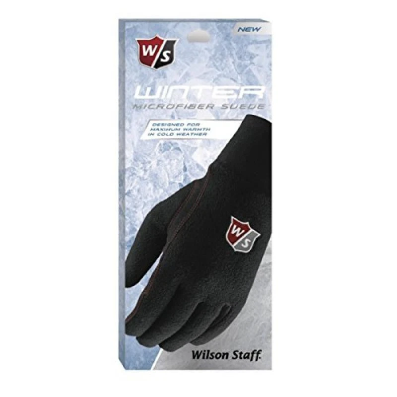 Wilson Staff Winter Microfiber Suede Golf Gloves 3 Wilson Staff Winter Microfiber Suede Golf Gloves