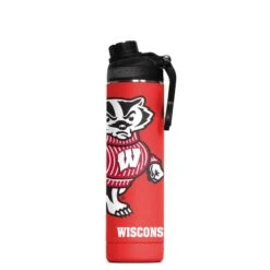 Orca NCAA Mascot 22 Ounce Hydra Hot Cold Bottle -Golf Club Sales Wisconsin H22MSWIS Hydra22 Mascot Red Solo 800x d3696b08 cae2 46a5 9b34 95a3c9433550
