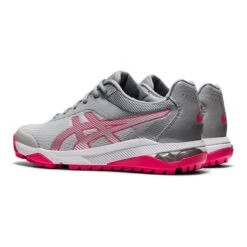 Asics Women's Gel-Course Ace Spikeless Golf Shoes -Golf Club Sales Women Gel Course Ace grey prink V1 lrg 3