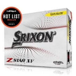 Srixon Z-Star XV Tour Golf Balls -Golf Club Sales XVYellow0