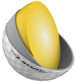 Srixon Z-Star Tour Golf Balls -Golf Club Sales Z STAR8PureWhite FLIPPEDCORE