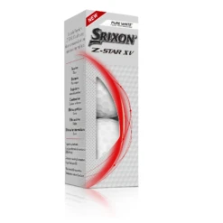 Srixon Z-Star XV Tour Golf Balls -Golf Club Sales Z STARXV8 Sleeve PureWhite FLIP reflection