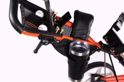 Sun Mountain V1R Push Cart -Golf Club Sales ZOOMCOMPARTMENTOPENED