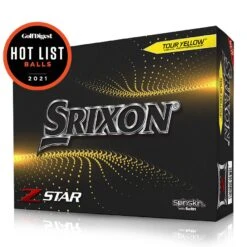 Srixon Z-Star Tour Golf Balls -Golf Club Sales ZStarYellow0