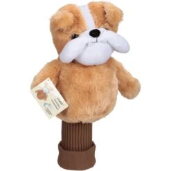 Club Hugger Golf 460CC Animal Clip On Headcover -Golf Club Sales bulldog