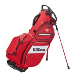 Wilson Staff EXO II Stand Carry Golf Bag -Golf Club Sales d12939976bba64dfdabad4d86f9c3d6214cf0d11 WGB6600RD 0 WS EXO II CARRY RD v2 INLINE