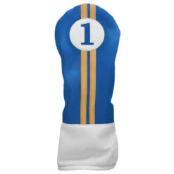 Sahara Retro Vintage Driver Headcovers 21 Sahara Retro Vintage Driver Headcovers -Golf Club Sales drv hc royal yellow