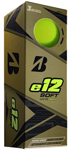 Bridgestone Golf E12 Soft Golf Balls -Golf Club Sales e12 Soft Matt Green Sleeve 9a71ebe0 47bf 4e36 9fb0 5307b4da7cf2