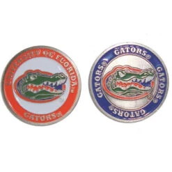 NCAA Double Sided Collegiate Golf Ball Marker Coins -Golf Club Sales florida